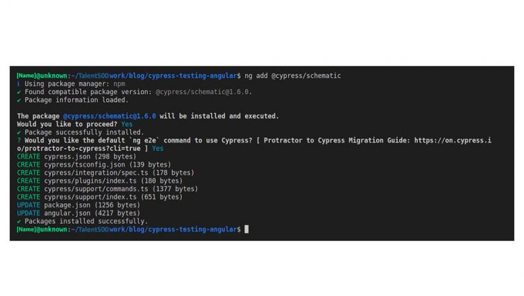 Angular Cypress Example Test Angular App Using Cypress The Talent