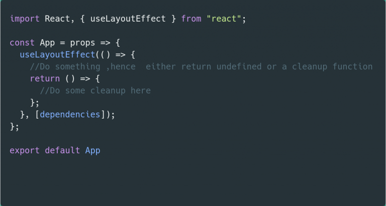 UseEffect Vs UseLayoutEffect With Examples : Difference Between React ...