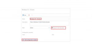 Configuration testing with VSTS 9
