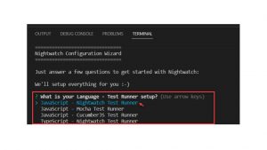 How to run Selenium Tests with NightwatchJS 2