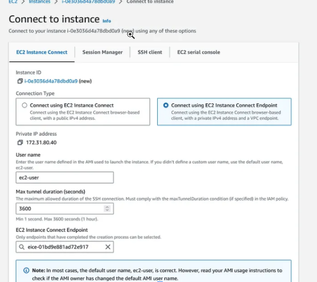 AWS EC2 Instance Connect Endpoint (EIC Endpoint), No more need of Bastion host. 6