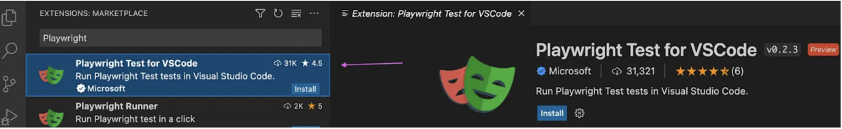 Playwright Test for VSCode - Visual Studio Marketplace