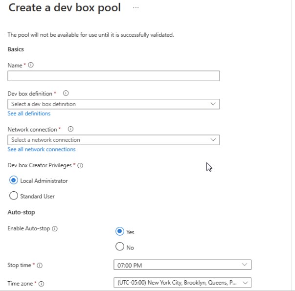 Configure Microsoft Dev Box 14