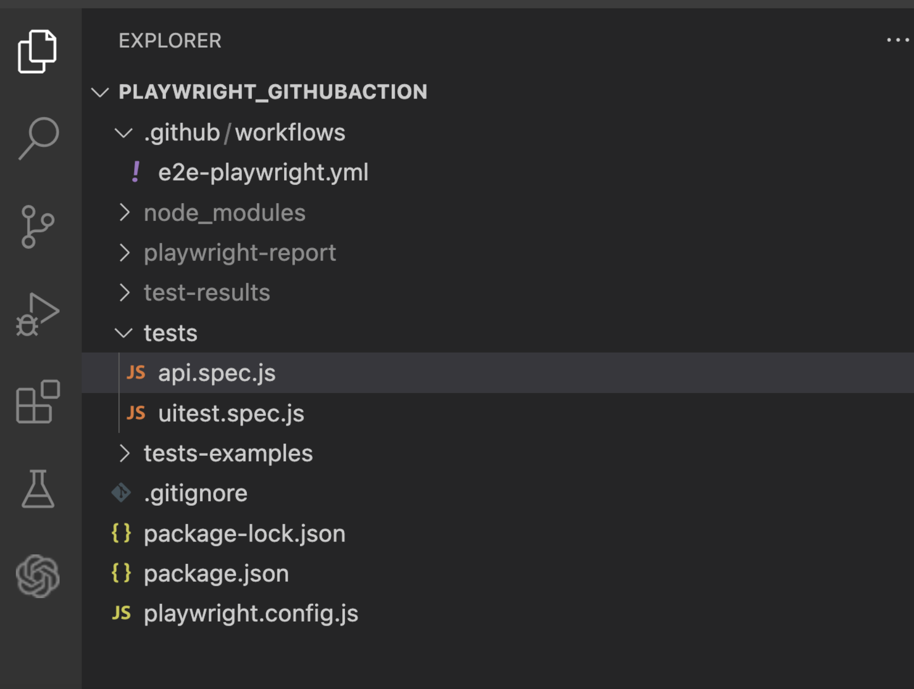 GitHub Action Integration with Playwright 1
