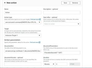 A Stress Test on EC2 Instance based on CPU Utilization using AWS FIS 15