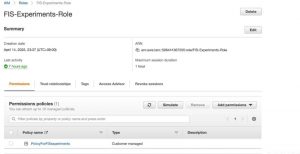 A Stress Test on EC2 Instance based on CPU Utilization using AWS FIS 2